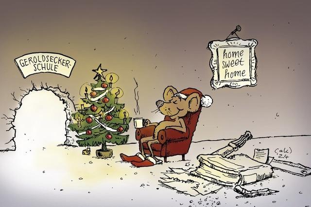 Weihnachten im neuen Zuhause