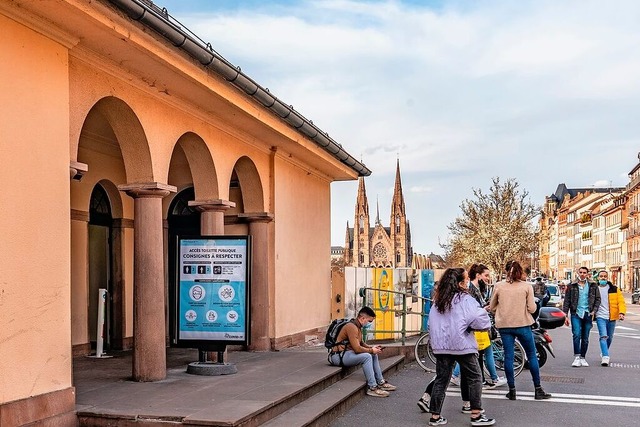 Dem Engpass bei den Toiletten vor alle...ll die Stadt Straburg entgegenwirken.  | Foto: Anne Telw