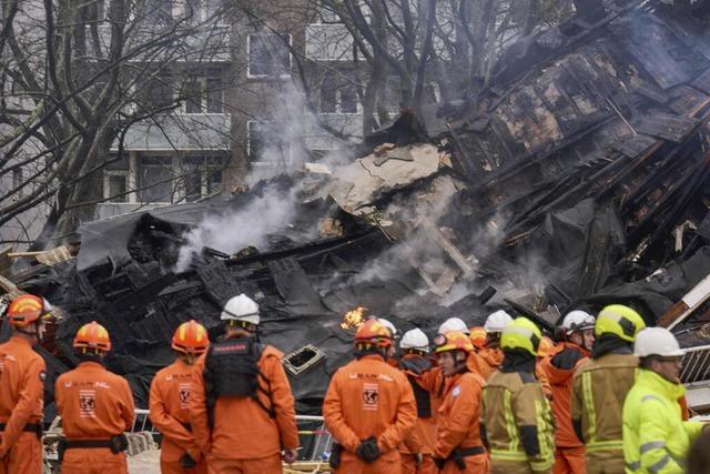 20 Vermisste nach Explosion in Mehrfamilienhaus in Den Haag