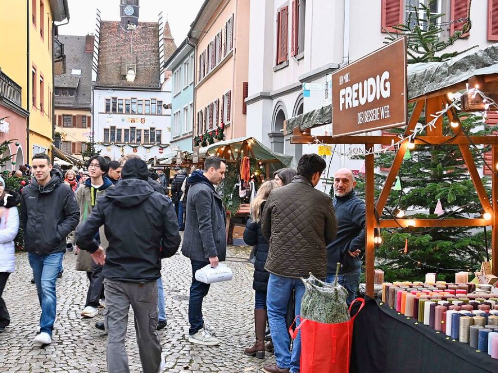 Impressionen vom Altstaufener Weihnachtsmarkt