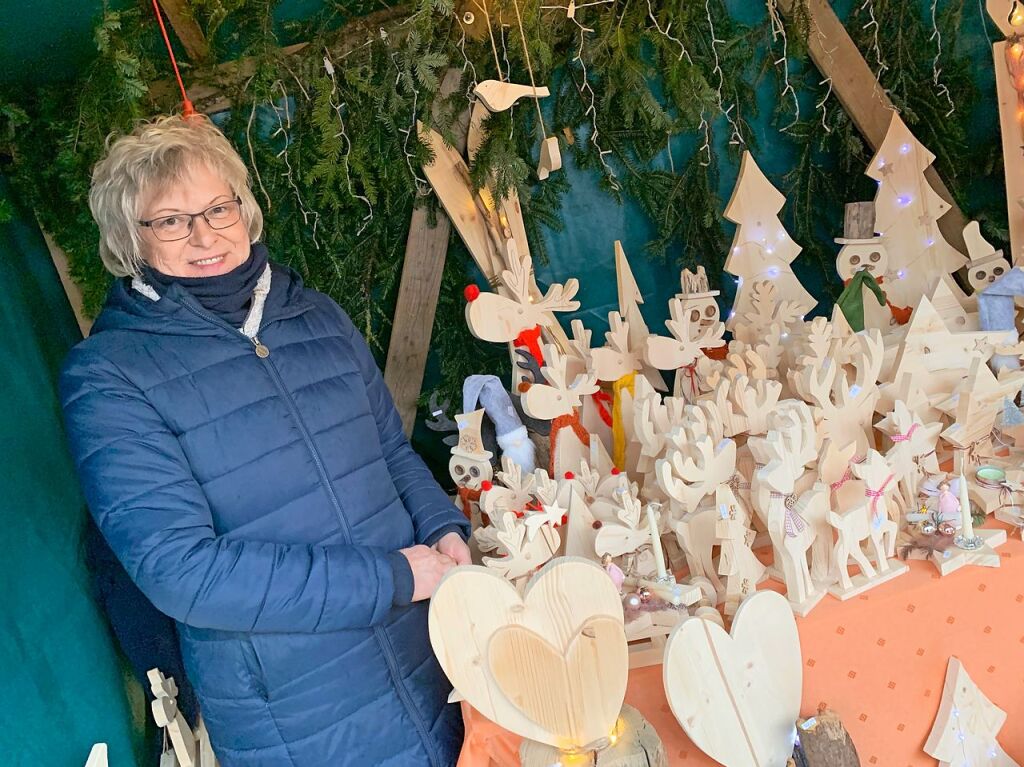 Gut besucht war der groe Weihnachtsmarkt mit seinen mehr als 65 Anbietern und einem bunten und vielfltigen Rahmenprogramm auf dem Umkircher Gutshof.