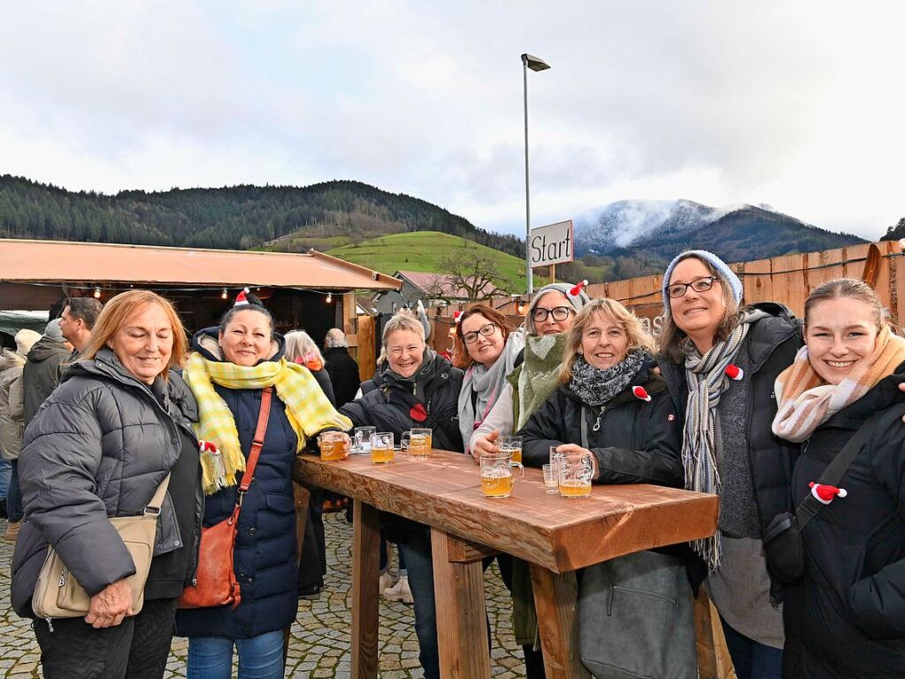 Impressionen vom Weihnachtsmarkt in Mnstertal.