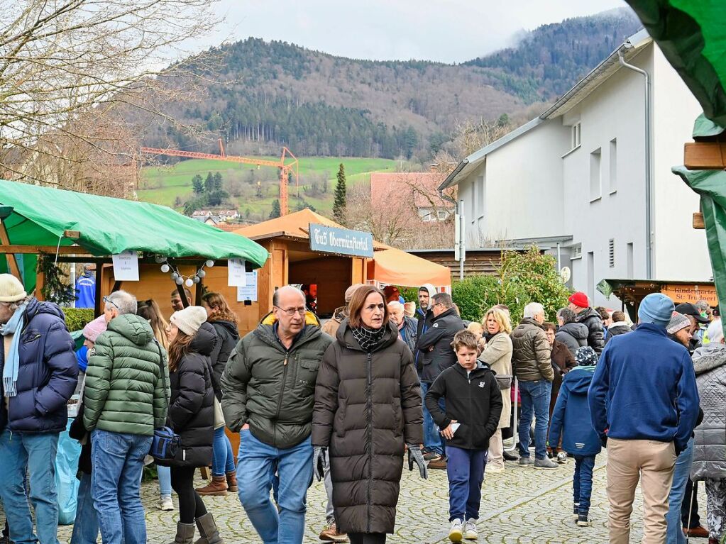 Impressionen vom Weihnachtsmarkt in Mnstertal.