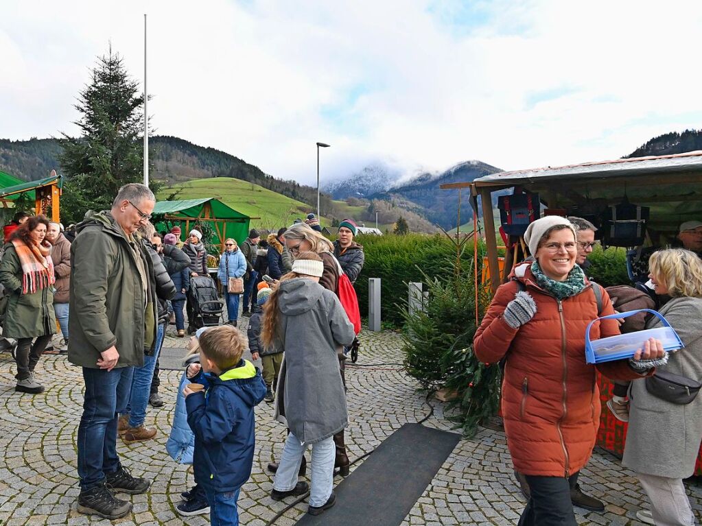 Impressionen vom Weihnachtsmarkt in Mnstertal.