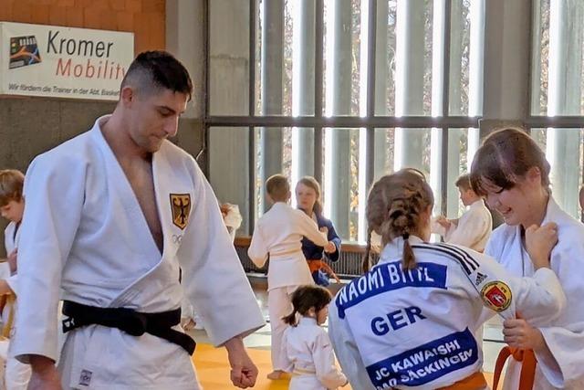 Vize-Olympiasieger war zu Gast beim Judo-Club in Bad Sckingen