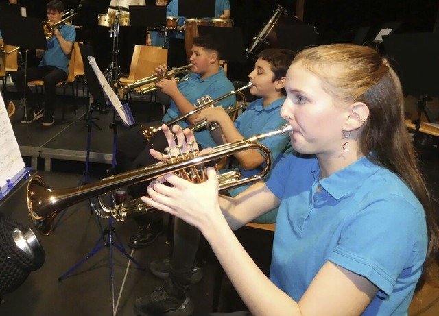 Die Jugendmusik des Musikvereins Krze...Film &#8222;Encanto&#8220; im Gepck.   | Foto: Hans Spengler