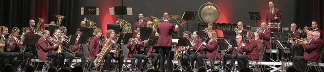 Der Musikverein Altdorf beim gut besuchten Jahreskonzert  | Foto: Sandra Decoux