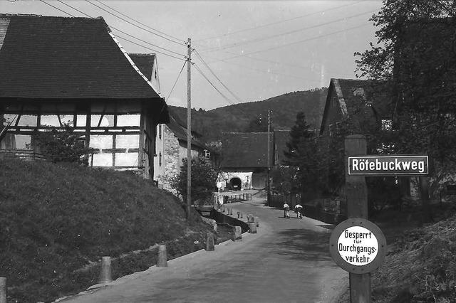 So verschwand der Freiburger Reutebach einst unter Betonplatten