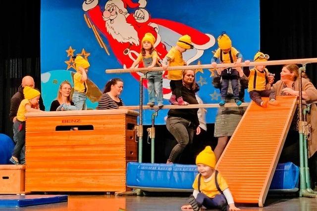 Minions, Harry Potter und Batman bei der Adventsfeier des TuS Oberhausen