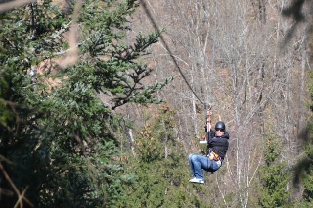 Umstrittenes Zipline-Projekt in Todtmoos: Wie laut ist eine Seilrutsche?