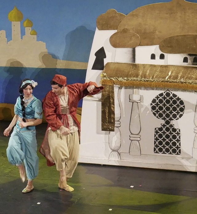 Das &#8222;Theater mit Horizont&#8220;...dermusical &#8222;Aladdin&#8220; auf.   | Foto: Michael Gottstein