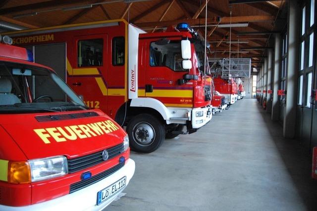 Bndelung der Feuerwehren in Schopfheim soll forciert werden