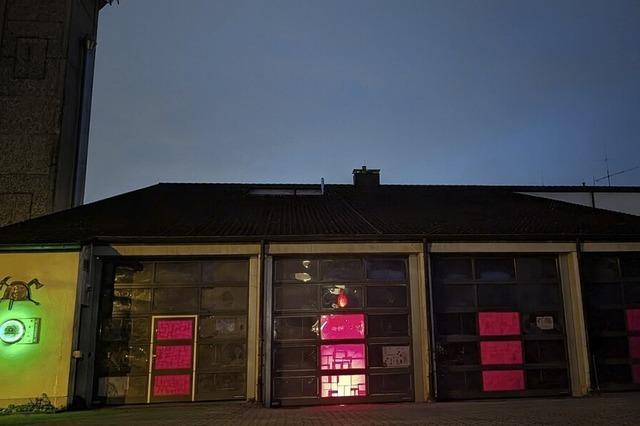 Ein Gertehaus wie ein Adventskranz