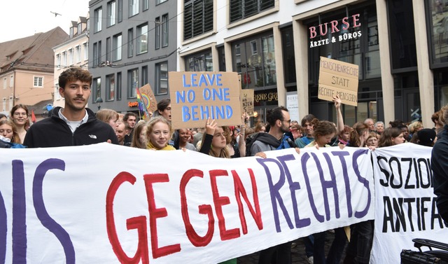 Schon mehrfach sind dieses Jahr Mensch...g werden 10.000 Teilnehmende erwartet.  | Foto: Archivfoto: Rita Eggstein