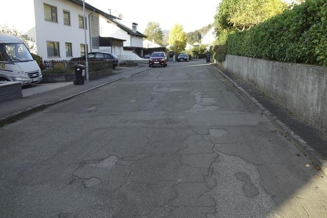 Talstrae in Schopfheim-Langenau soll breiteren Gehweg bekommen