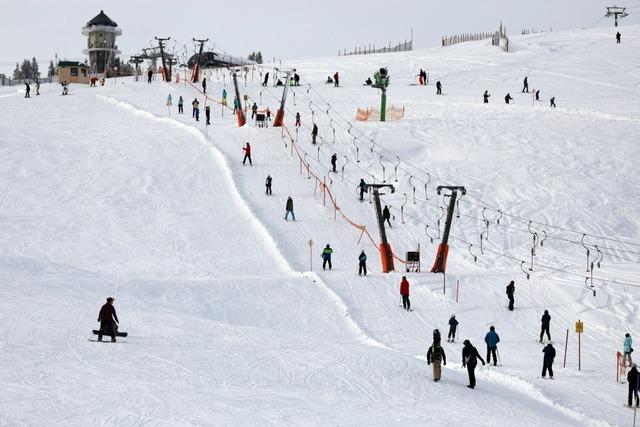 Erste Lifte laufen wieder auf dem Feldberg