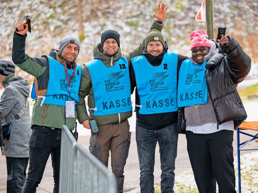 Der FC Neustadt half an der Kasse.