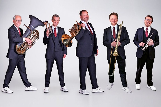 Voller mitreiender Spielfreude: Canadian Brass  | Foto: Natalie Endicott