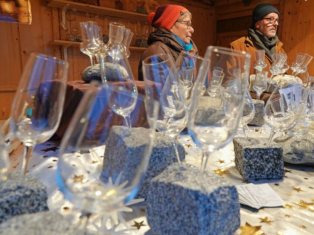 Trotz Regenwetters war die Stimmung bei der Laufenburger Altstadtweihnacht gut.