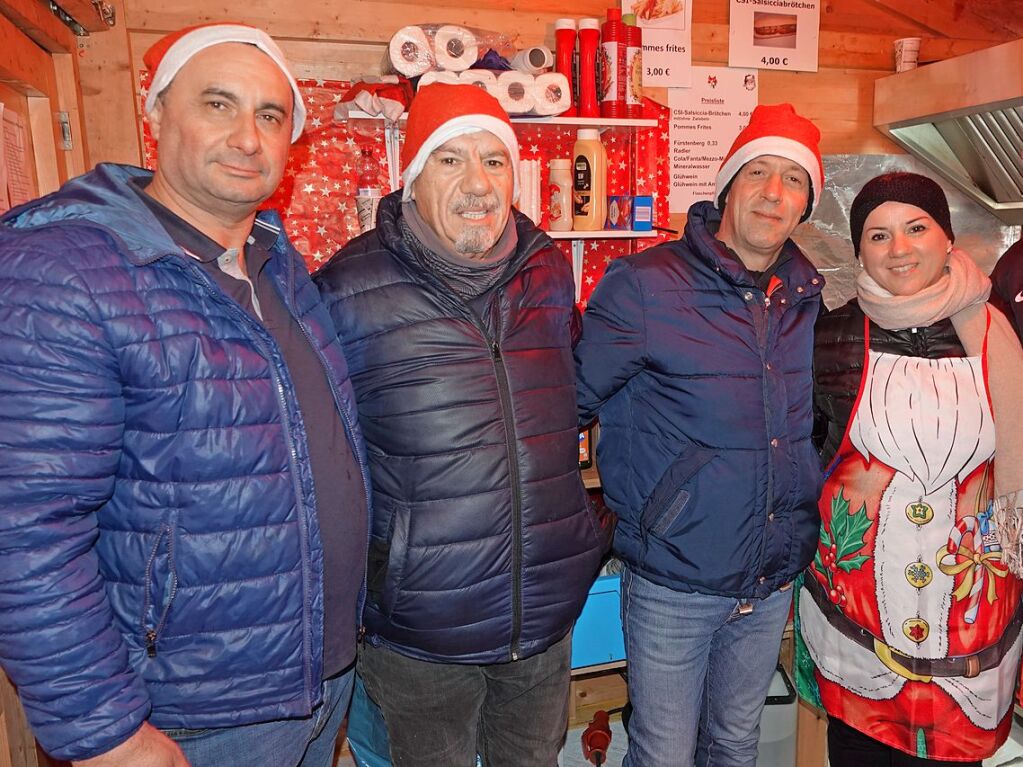 Trotz Regenwetters war die Stimmung bei der Laufenburger Altstadtweihnacht gut.