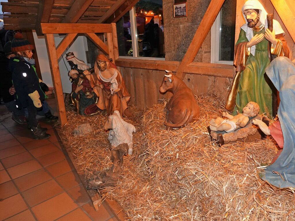 Trotz Regenwetters war die Stimmung bei der Laufenburger Altstadtweihnacht gut.