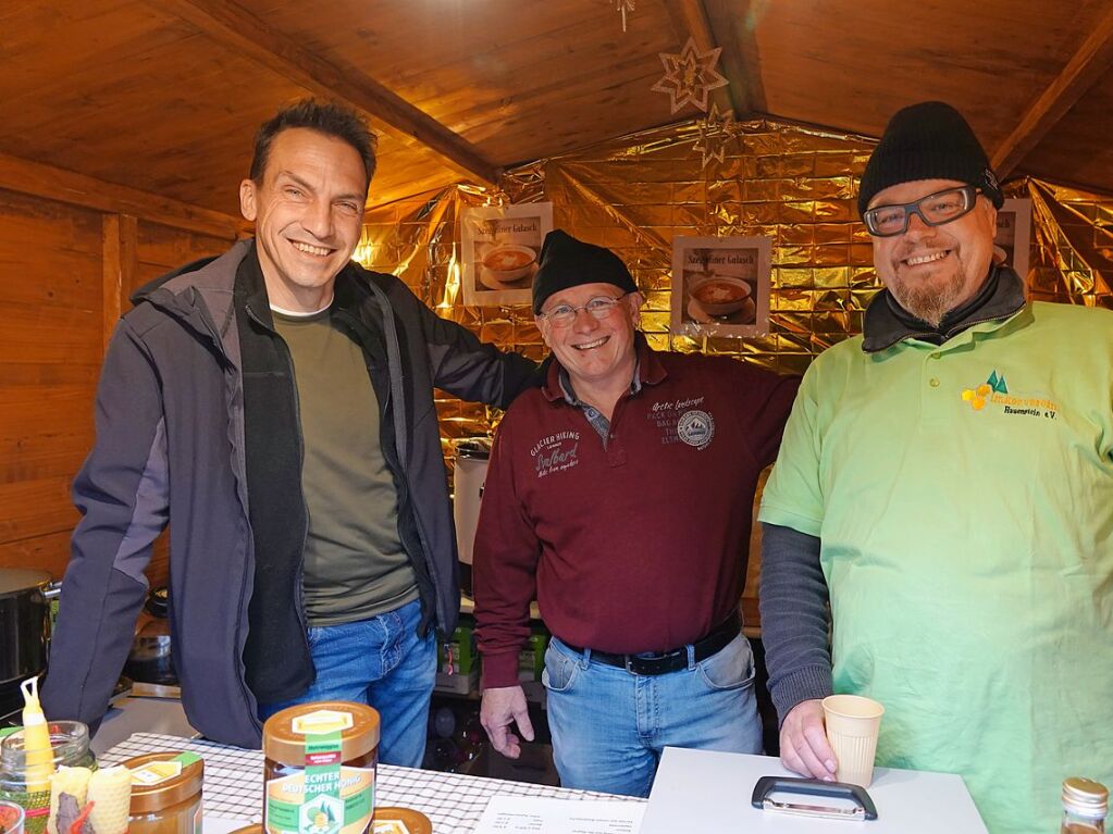 Trotz Regenwetters war die Stimmung bei der Laufenburger Altstadtweihnacht gut.