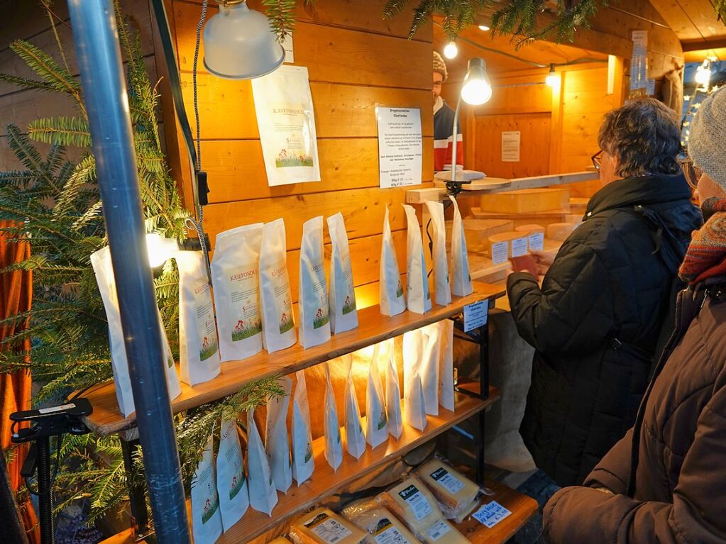 Trotz Regenwetters war die Stimmung bei der Laufenburger Altstadtweihnacht gut.