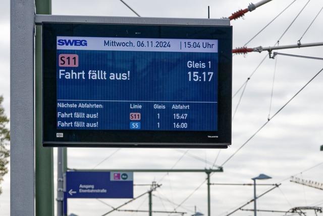 Warum fahren weniger Busse und Bahnen?