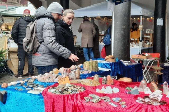 Kunst aus dem Koffer lockte vier Tage lang zahlreiche Besucher in die Innenstadt von Emmendingen