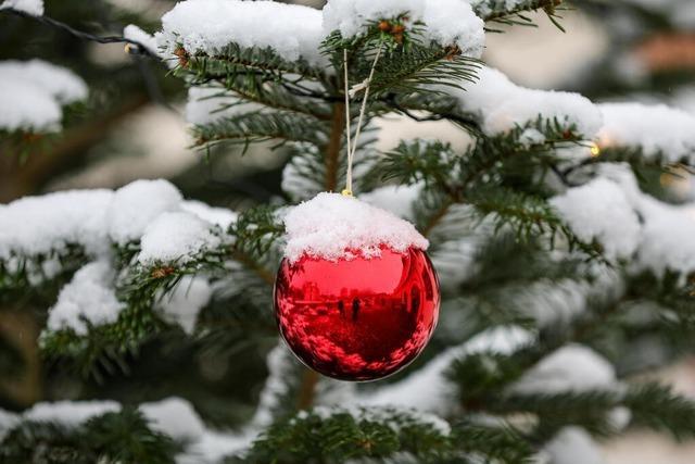 So knnte das Wetter an Weihnachten in Sdbaden werden