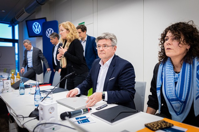 VW-Verhandlungsf&uuml;hrer Arne Meiswi...ompromiss im Tarifstreit. (Archivfoto)  | Foto: Moritz Frankenberg/dpa