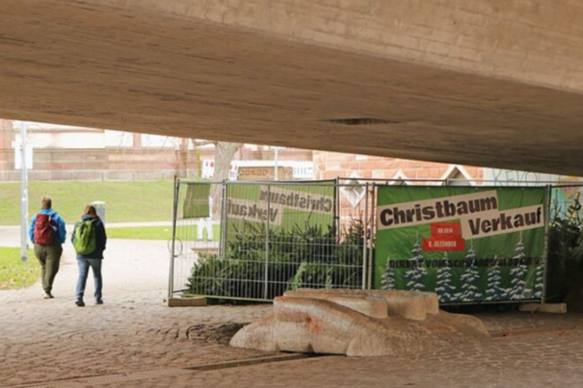 Eine Ode an den rauen Charme von Weihnachtsbaum-Stnden in der Region