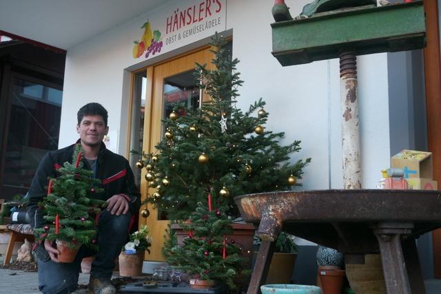 Auf dem Hof von Eugen Hnsler in Freiburg ist Weihnachten besinnlich und arbeitsreich