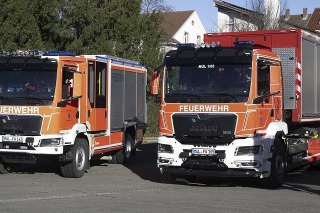 Neue Fahrzeuge fr die Feuerwehren