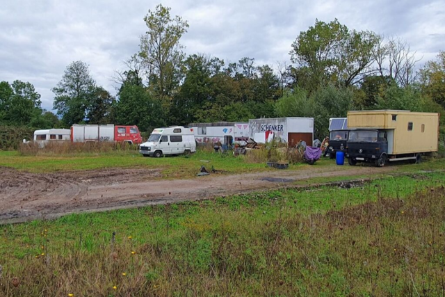 Illegale Camper in Neuenburg mssen Gelnde bis Jahresende verlassen - sonst rumt die Polizei