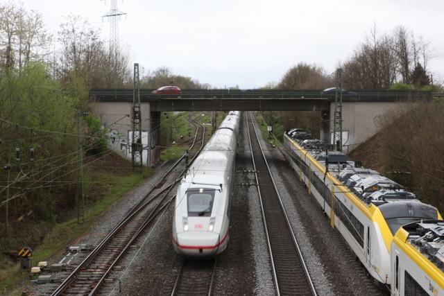 Regionalverband fordert Interimshalte an Neubaustrecke der Rheintalbahn