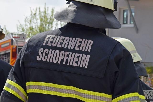 Der Schopfheimer Feuerwehrbedarfsplan beinhaltet groe Aufgaben