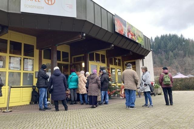 Die Tafel in Schopfheim muss immer mehr Lebensmittel zukaufen