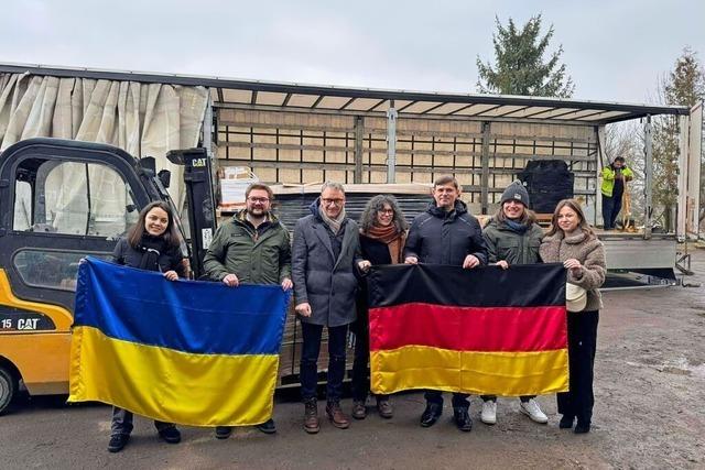 Lahrer Delegation besucht die ukrainische Partnerstadt Kalusch