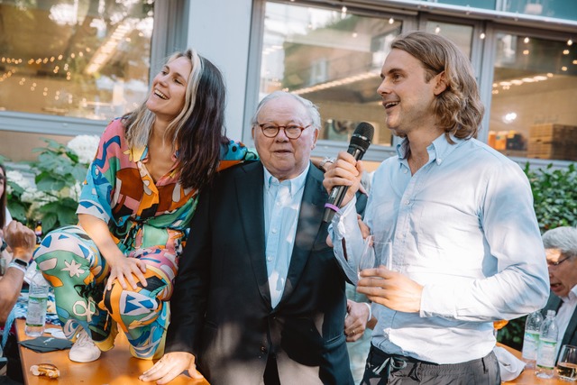 Elisbeth Burda-Furtwngler, Hubert Bur...2024 beim Konzernsommerfest in Mnchen  | Foto: MaxLouis Koebele