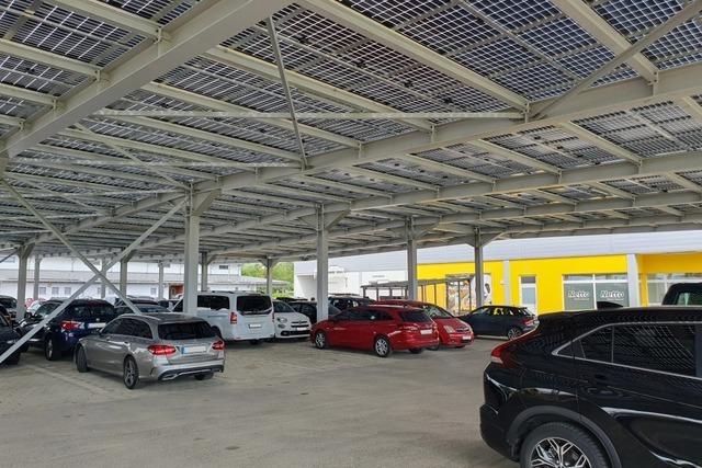 Stadt Breisach will PV-Anlagen ber Parkpltzen und auf Dchern errichten