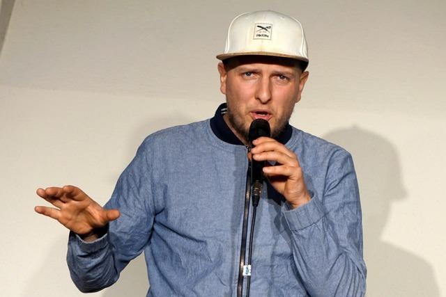 "Irgendwas ist immer": Der Freiburger Slam Poet Ansgar Hufnagel stellt sein neues Projekt vor