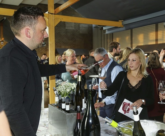 Die Weinmesse fand in der Ettenheimer ... Nachfolgeformat ist im Gasthaus Lamm.  | Foto: Sandra Decoux