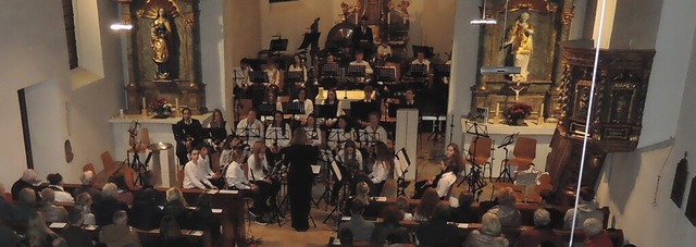 Am Samstag prsentierte die Jugendkape...das Kirchenkonzert St. Stephansklnge.  | Foto: Stefan Antony