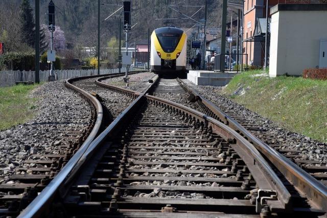 Umbauten an der Kaiserstuhlbahn  sollen dem S-Bahn-Betrieb auf die Sprnge helfen