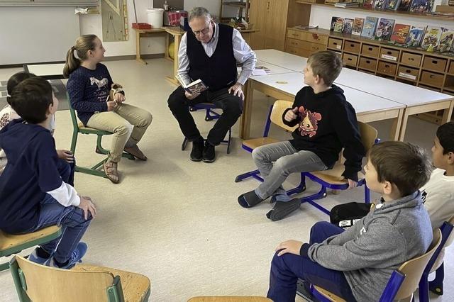 Vorlesetag fesselt die Grundschulkinder