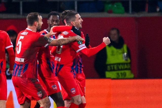 Heidenheim verpasst Achtelfinal-Coup im Europapokal