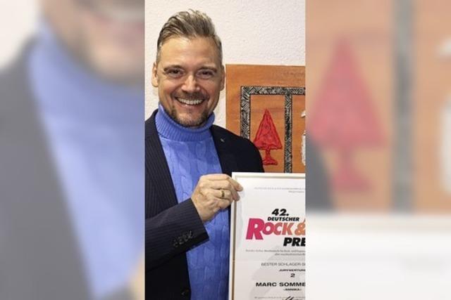 Pop-Preis fr Snger aus Friesenheim