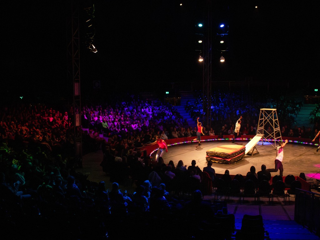 Der Weihnachtszirkus Circolo in Freiburg