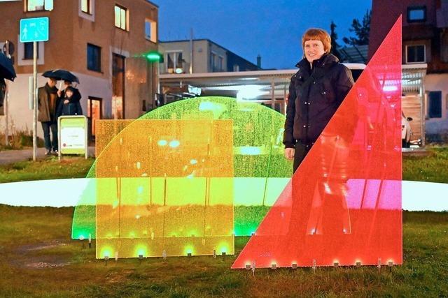 Ein Experiment aus Licht und Farbe: Die Skulptur 